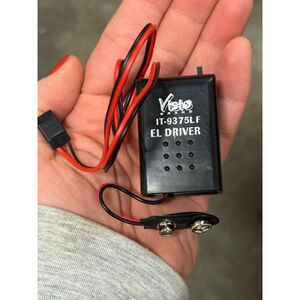 Lot of 20 EL Wire Drivers / Inverters 9V Battery Powered Glow Controllers